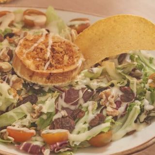 Ensalada de queso de cabra