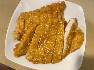 62. Pechuga De Pollo Frito Al Sésamo