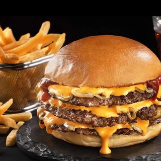 3 X ჩიზბურგერის კომბო