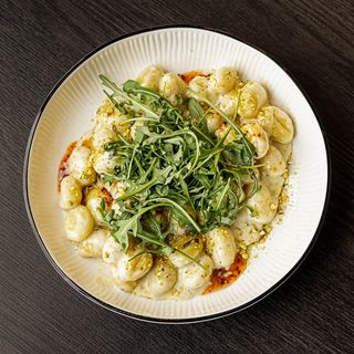 Gnocchi con formaggi o