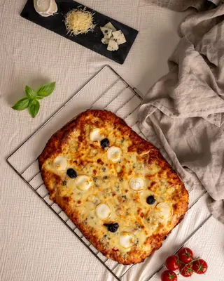 Pizza 3 quesos XL