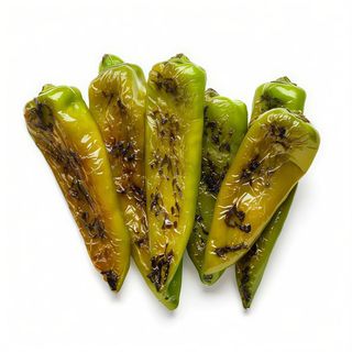 Pimientos Asados Con Langostinos