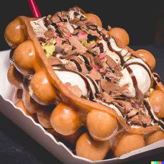 Bubble Waffle Kinder Bueno 3 Façades