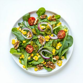 Ensalada Canónigos Vegana