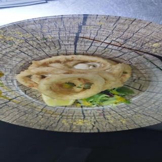 Calamares a la romana/Squids rings Román style