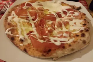 Stracchino e crudo