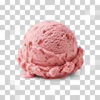Strawberry Ice Cream Scoop