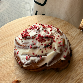 Drożdżówka z Malinami i mascarpone