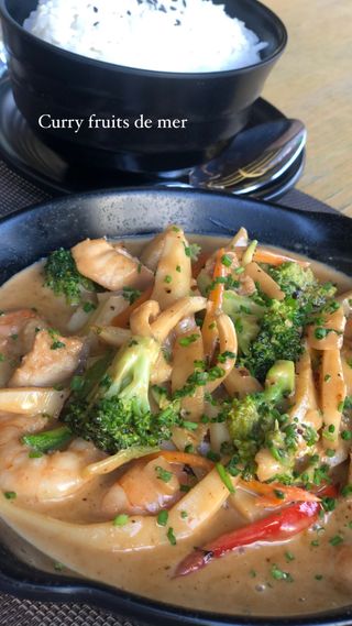 Curry Fruits De Mer