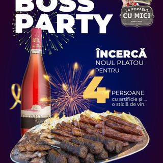 Platou BossParty 4persoane 