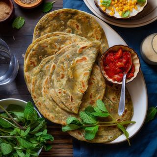 Mint Paratha