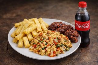 Fried Yam Combo