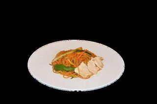 064-Spaghetti con pollo