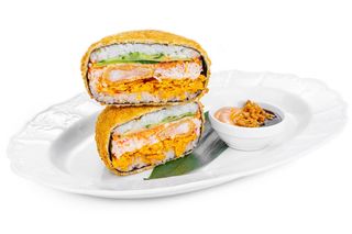 Суші бургер креветка