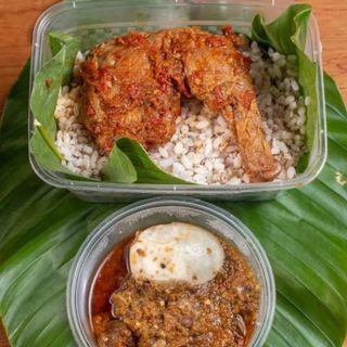 Ofada Rice & Sauce