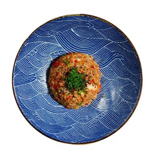 Смажений рис з креветками та овочами (270г)