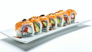 Uramaki amaebi - 4 pezzi