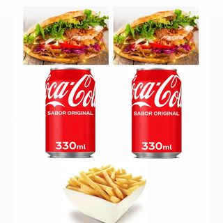 Combo Kebab  (Para 2 Personas)