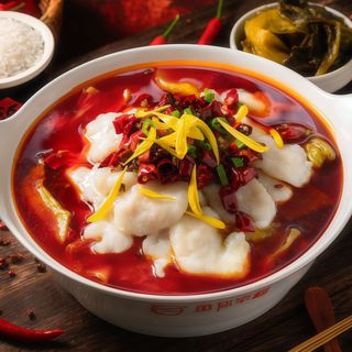 Caldoso picante de panga 香辣酸菜巴沙鱼