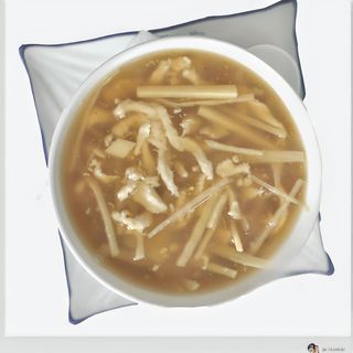 Supa de pui cu bambus