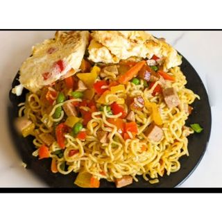Stir Fry Noodles & Egg