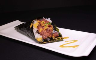 Temaki spicy tuna
