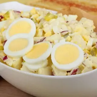 Ensalada con huevo