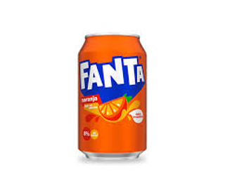 Fanta Naranja lata 330ml.