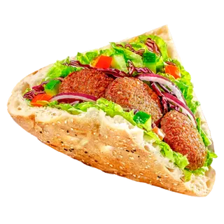 Buła falafel