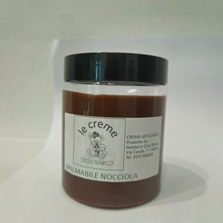 Crema spalmabile nocciola dark (senza lattosio)