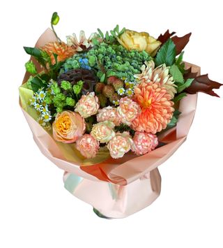 Bukiet w pomarańczach