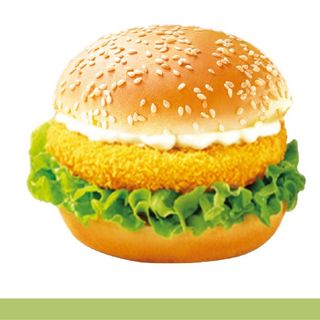 Burger au poulet croustillant pastoral 