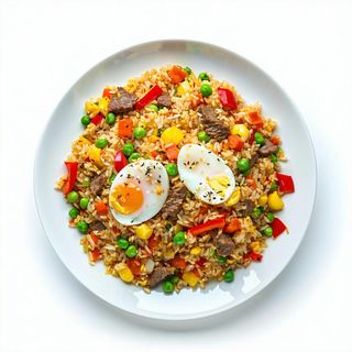 Riso saltato con manzo