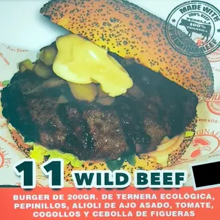 Burger wild beef