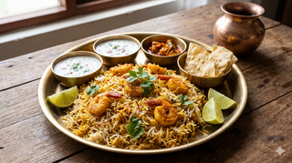 Biryani De Gambas