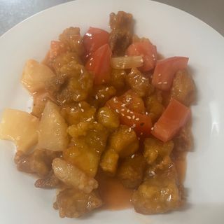 198. Maiale in salsa agrodolce