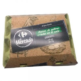 Huevo Suelo L Docena Carrefour
