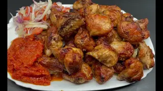 Attiéké avec Dindon