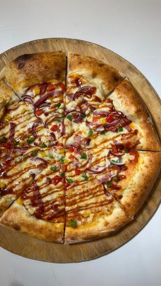 Пицца BBQ (600г)