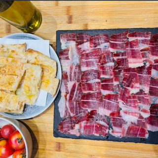 Jamón Ibérico Bellota (con pan con tomate)