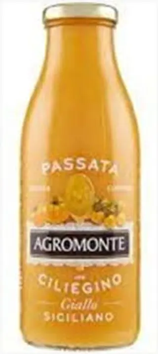 "PASSATA" PURÉE DE PETITES TOMATES CERISES JAUN - 520.Gr. 