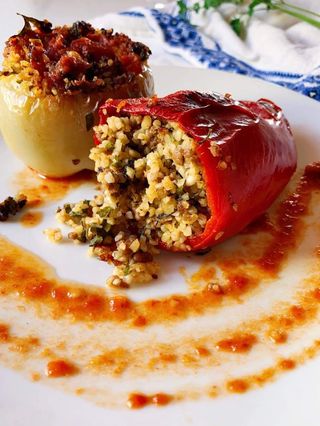 Punjena paprika 2 komada komplet obrok