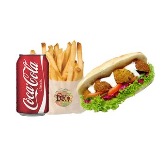 Panino falafel - menù