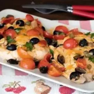 Merluzzo alla mediterranea con contorno a scelta