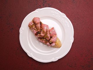 Брускета з мортаделлою