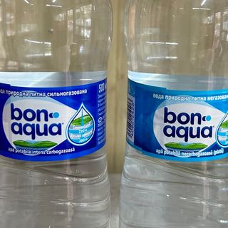 Вода Бонаква 0,5 газована/негазована