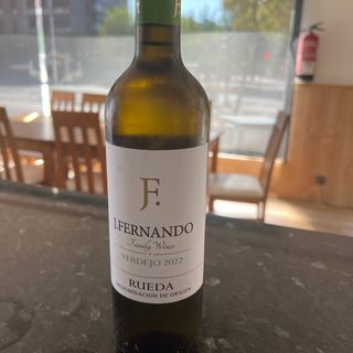 Vino Blanco J. Fernando Rueda (750 ml.)