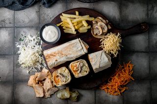 Шаурма Асорті з куркою (720г)