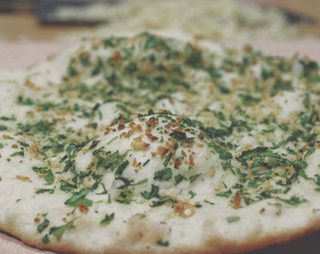 Cilantro Naan