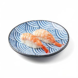 153 - Nigiri de gambas con salsa teriyaki